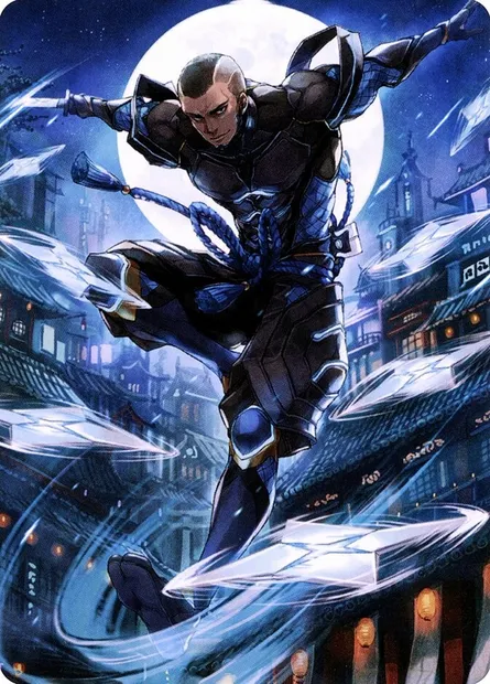 Kaito Shizuki // Kaito Shizuki, Magic card ANEO 70 — Neon Dynasty Art Series set