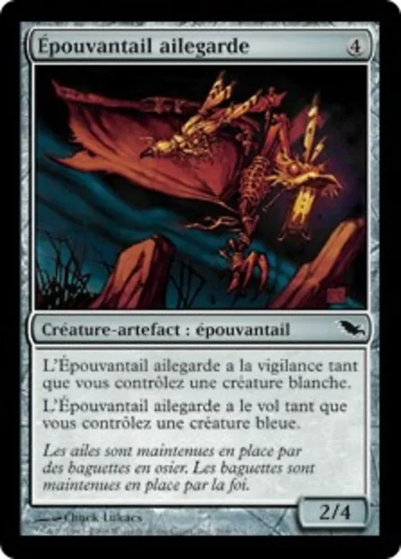 Épouvantail ailegarde, carte Magic SHM 268 — extension Sombrelande