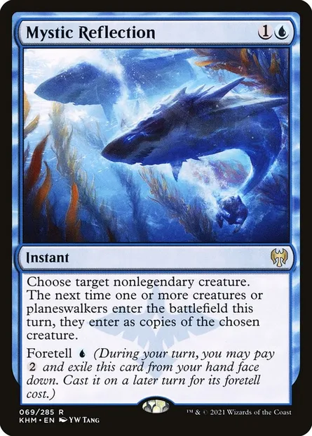 Mystic Reflection, Magic card KHM 69 — Kaldheim set
