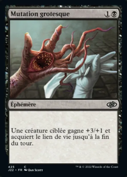 Mutation grotesque, carte Magic J22 425 — extension Jumpstart 2022