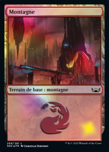 Montagne, carte Magic SNC 268 — extension Les rues de la Nouvelle-Capenna