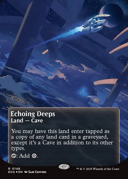 Echoing Deeps, Magic card EOS 148 — Edge of Eternities: Stellar Sights set