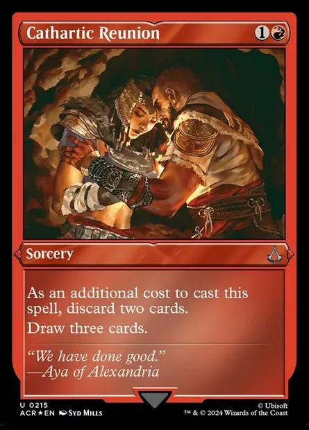 Cathartic Reunion, Magic card ACR 215 — Assassin's Creed set