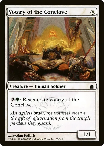 Exalté du Conclave, carte Magic RAV 35 — extension Ravnica: La Cité des Guildes