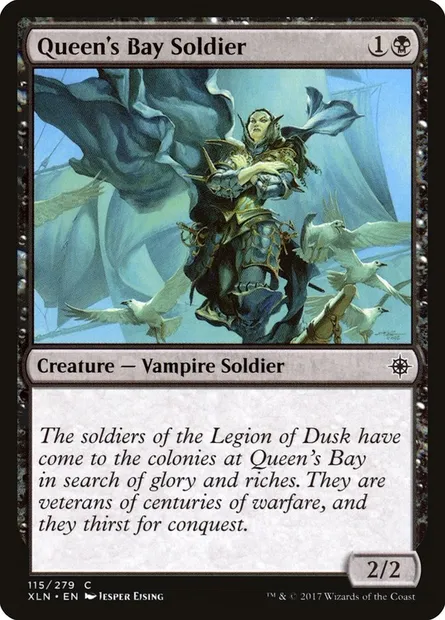 Queen's Bay Soldier, Magic card XLN 115 — Ixalan set