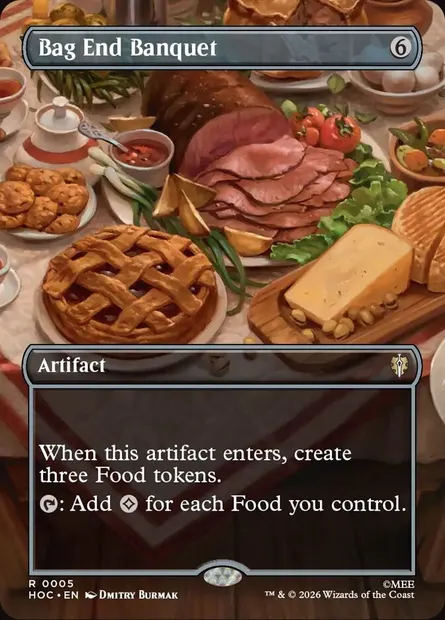 Bag End Banquet, Magic card HOC 5 — The Hobbit Eternal set