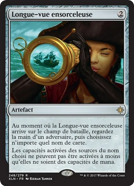 Longue-vue ensorceleuse, carte Magic XLN 248 — extension Ixalan