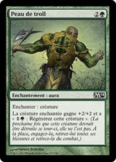 Peau de troll, carte Magic M14 197 — extension Magic 2014