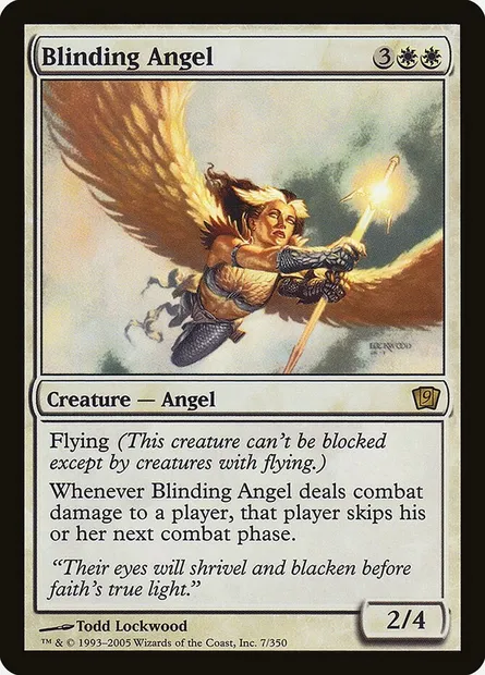 Blinding Angel, Magic card 9ED 7★ — Ninth Edition set