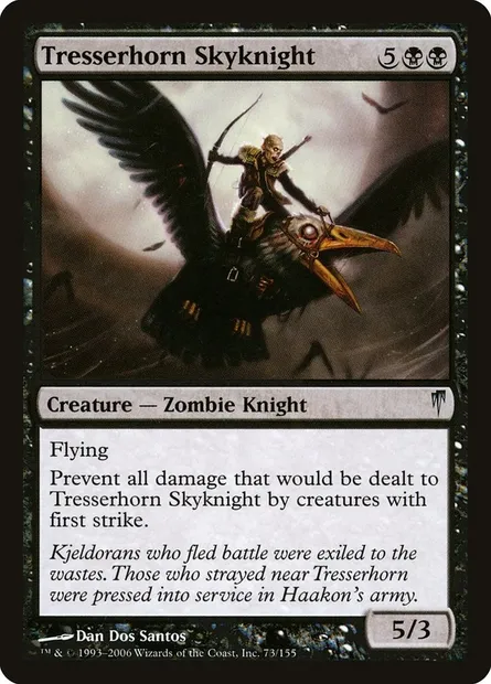 Tresserhorn Skyknight, Magic card CSP 73 — Coldsnap set