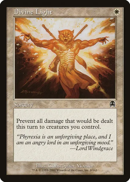 Divine Light, Magic card APC 8 — Apocalypse set