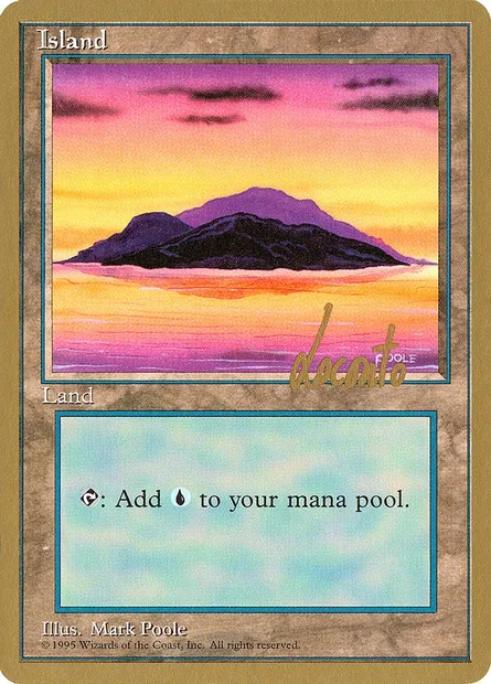 Island, Magic card PTC ml368 — Pro Tour Collector Set set