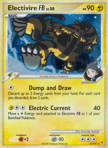 Electivire FB, Pokémon card SV 4 — Supreme Victors set