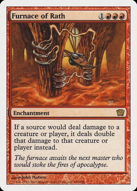 Furnace of Rath, Magic card 9ED 188 — Ninth Edition set