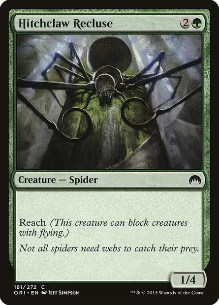 Hitchclaw Recluse, Magic card ORI 181 — Magic Origins set