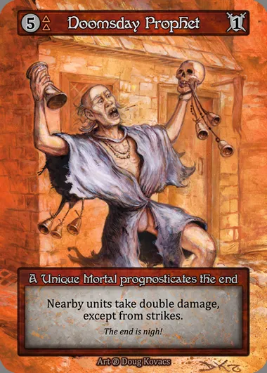 Doomsday Prophet, carte Sorcery BET 054 — extension Beta