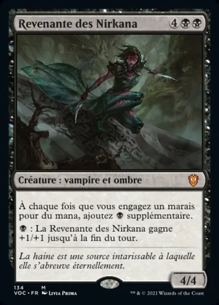 Revenante des Nirkana, carte Magic VOC 134 — extension Crimson Vow Commander