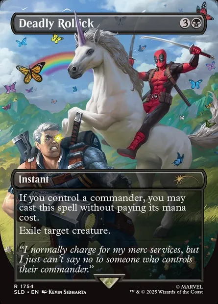 Deadly Rollick, Magic card SLD 1754 — Secret Lair Drop set