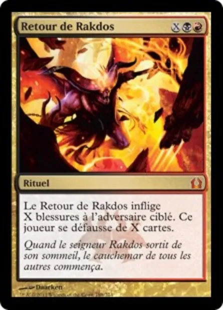 Retour de Rakdos, carte Magic RTR 188 — extension Retour à Ravnica