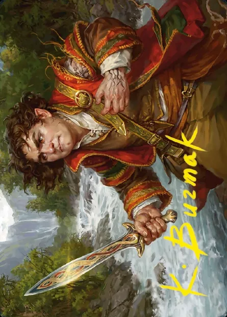 Frodo Baggins // Frodo Baggins, carte Magic ALTR 16 — extension Tales of Middle-earth Art Series