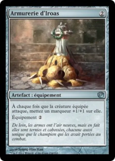 Armurerie d'Iroas, carte Magic JOU 158 — extension Incursion dans Nyx