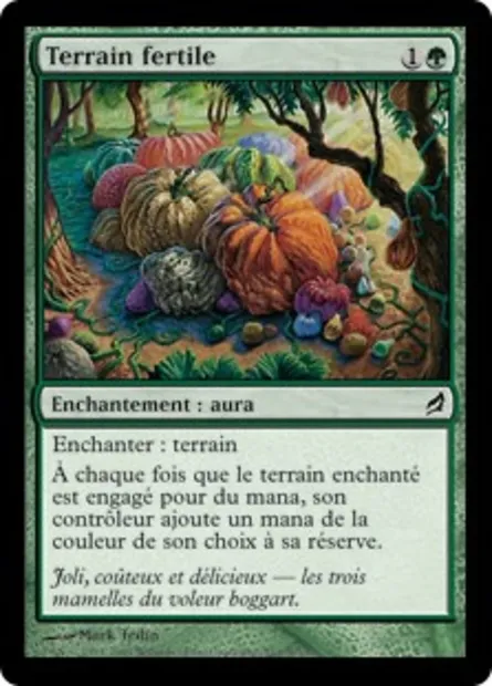 Terrain fertile, carte Magic LRW 211 — extension Lorwyn