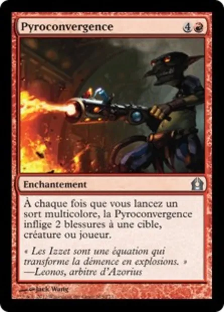 Pyroconvergence, carte Magic RTR 103 — extension Retour à Ravnica
