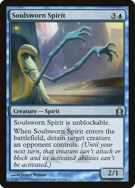 Soulsworn Spirit, Magic card RTR 51 — Return to Ravnica set