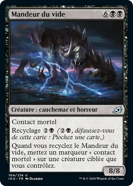 Mandeur du vide, carte Magic IKO 104 — extension Ikoria: Lair of Behemoths