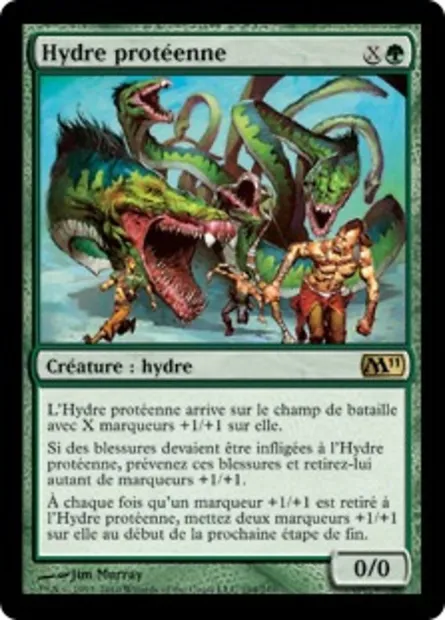 Hydre protéenne, carte Magic M11 194 — extension Magic 2011