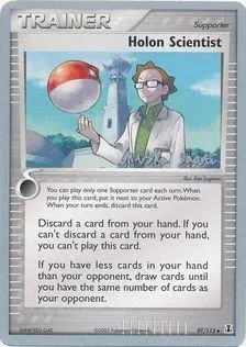 Scientifique Holon, carte Pokémon WCD06 097 — extension World Championship Decks 2006