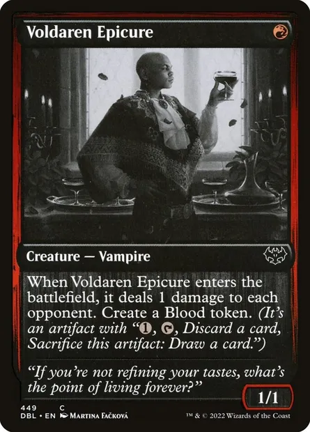 Voldaren Epicure, Magic card DBL 449 — Innistrad: Double Feature set