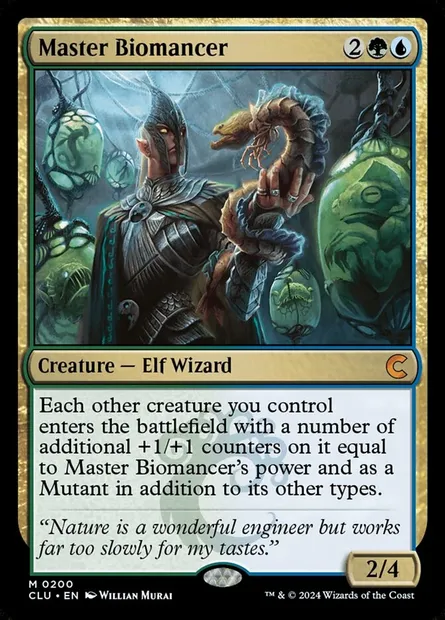 Master Biomancer, Magic card CLU 200 — Ravnica: Clue Edition set