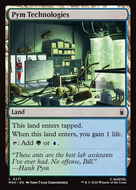 Pym Technologies, Magic card MSH 271 — Marvel Super Heroes set