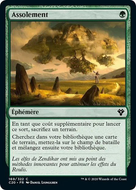 Assolement, carte Magic C20 169 — extension Commander 2020