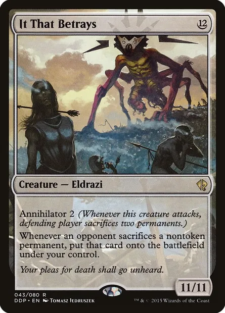 Lui-qui-trahit, carte Magic DDP 43 — extension Duel Decks: Zendikar vs. Eldrazi
