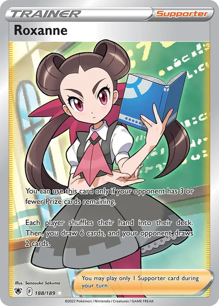 Roxanne, Pokémon card ASR 188 — Astral Radiance set
