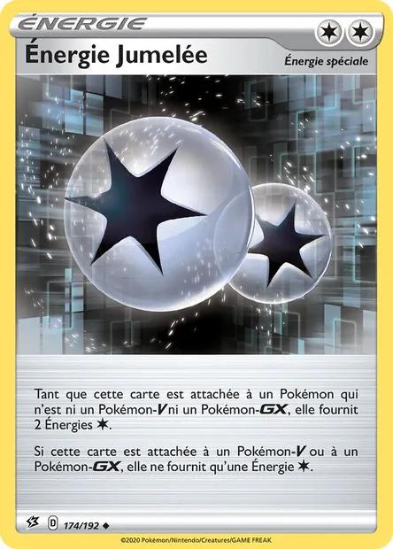 Énergie Jumelée, carte Pokémon RCL 174 — extension Clash des Rebelles
