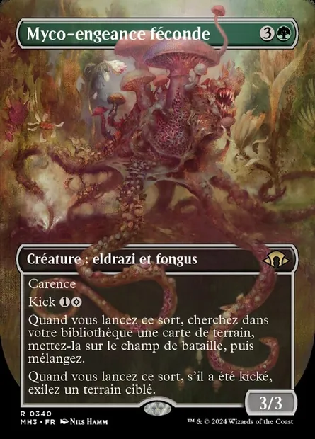 Myco-engeance féconde, carte Magic MH3 340 — extension Modern Horizons 3