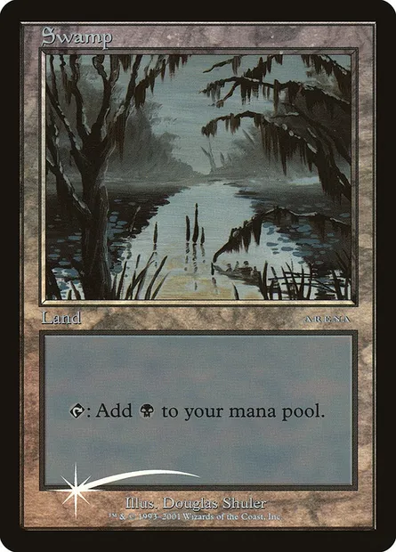 Marais, carte Magic PAL01 9 — extension Arena League 2001