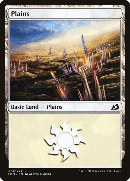 Plains, Magic card IKO 261 — Ikoria: Lair of Behemoths set