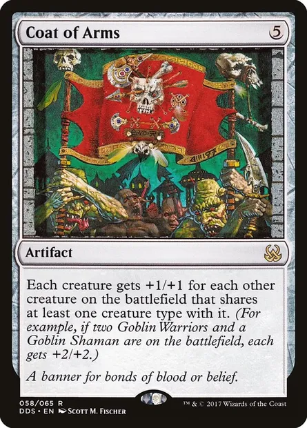 Coat of Arms, Magic card DDS 58 — Duel Decks: Mind vs. Might set
