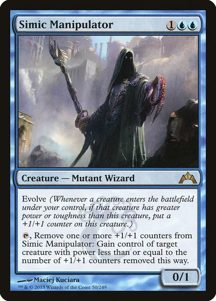 Simic Manipulator, Magic card GTC 50 — Gatecrash set