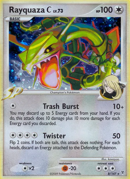 Rayquaza C, Pokémon card SV 8 — Supreme Victors set