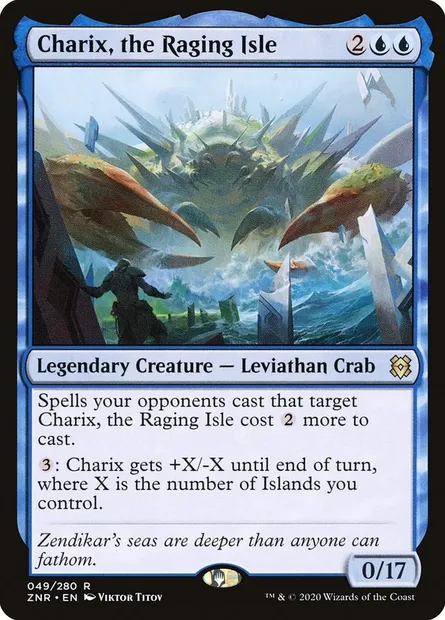 Charix, the Raging Isle, Magic card ZNR 49 — Zendikar Rising set