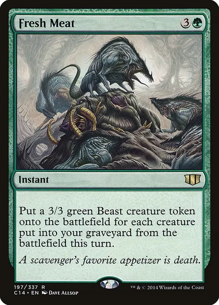 Fresh Meat, Magic card C14 197 — Commander 2014 set