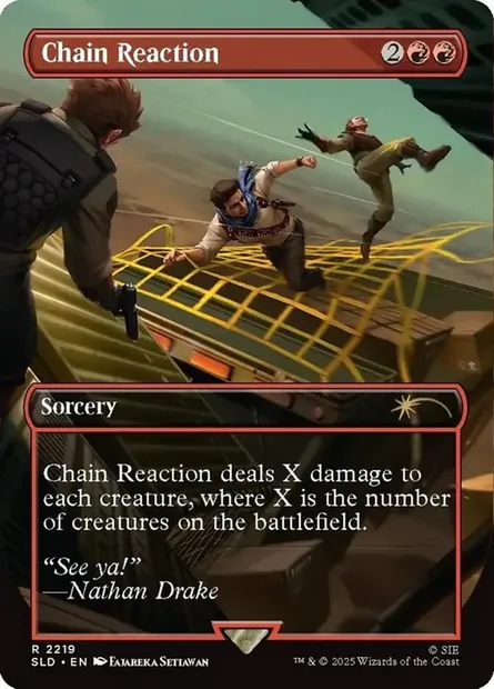 Chain Reaction, Magic card SLD 2219 — Secret Lair Drop set