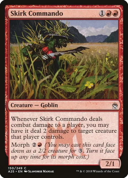 Skirk Commando, Magic card A25 150 — Masters 25 set