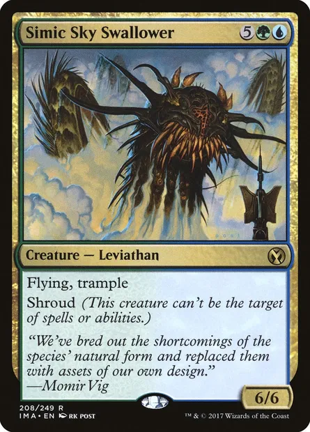 Briffaud céleste des Simic, carte Magic IMA 208 — extension Iconic Masters
