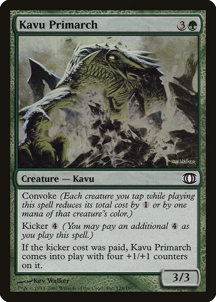 Kavu Primarch, Magic card FUT 128 — Future Sight set